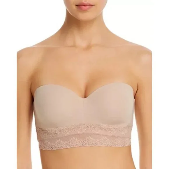 New Natori Size 34C Nude Bliss Perfection Convertible Bra Underwire Padded NWT - Picture 3 of 7